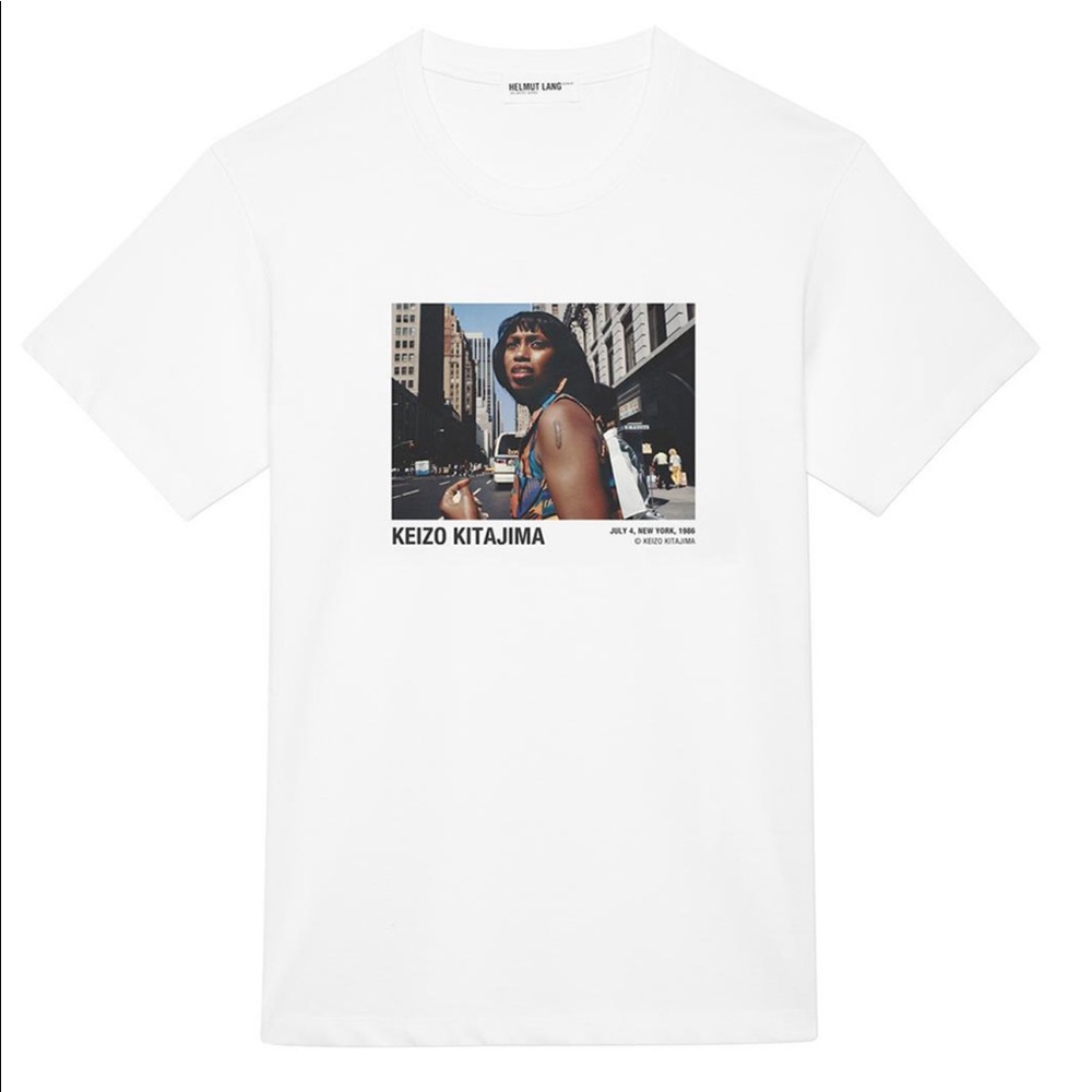 Helmet Lang Photograph T-Shirt